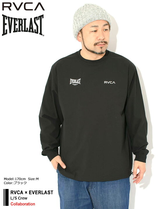 楽天市場】ルーカ RVCA カットソー 長袖 メンズ エバーラスト クルー 