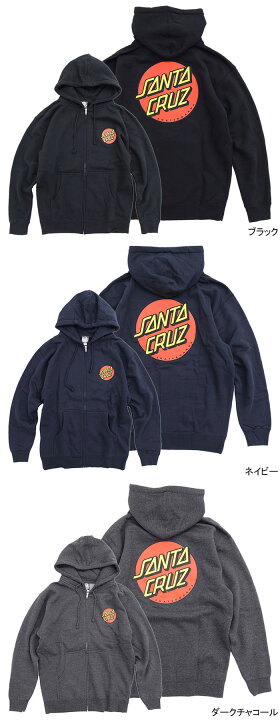 楽天市場】サンタクルーズ SANTA CRUZ パーカー ジップアップ メンズ 