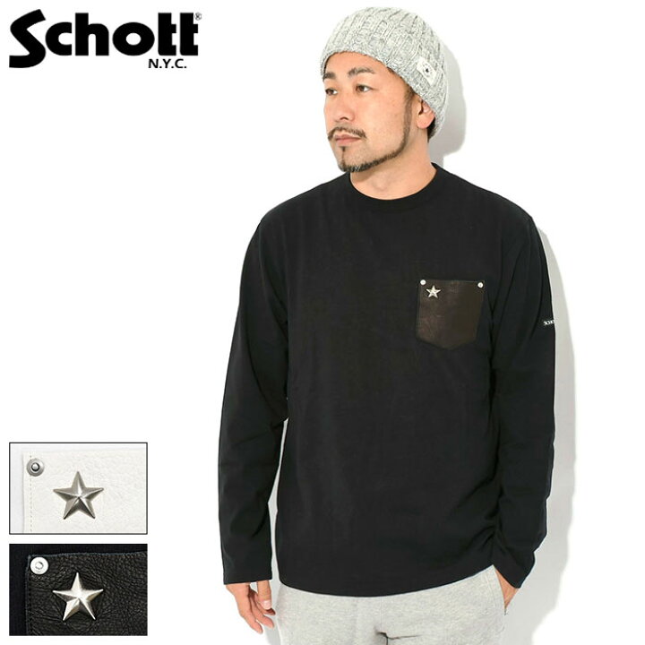 楽天市場】【ポイント10倍】ショット Schott ロンT Tシャツ 長袖 