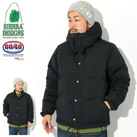 【ポイント10倍】シエラデザインズ SIERRA DESIGNS ジャケット メンズ 23FW ダウン シエラ ( SIERRADESIGNS 23FW Down Sierra JKT 60/40クロス ロクヨン ダウンジャケット フード JACKET アウター ジャンパー・ブルゾン シェラデザイン 621005 )