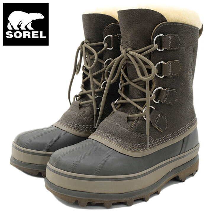 楽天市場】ソレル SOREL ブーツ メンズ 男性用 カリブー ウール Quarry 