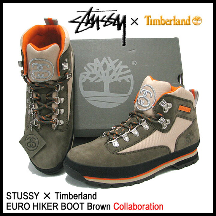 楽天市場】ステューシー STUSSY×Timberland ユーロ ハイカー 
