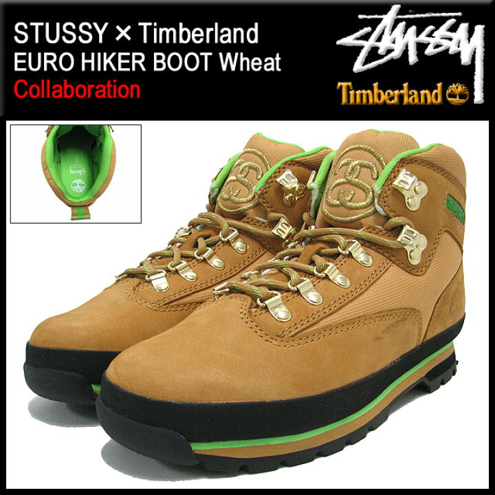 楽天市場】ステューシー STUSSY×Timberland ユーロ ハイカー 