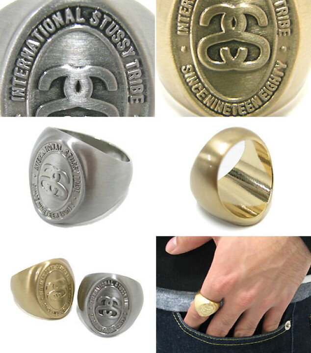 楽天市場】ステューシー STUSSY Double S リング(stussy ring 指輪 