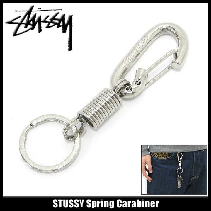 楽天市場】ステューシー STUSSY Spring カラビナ(stussy Carabiner 