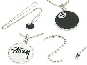 【楽天市場】ステューシー STUSSY 8 Ball ネックレス(stussy necklace ネックレス メンズ・男性用 138302
