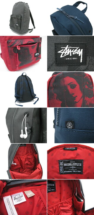 楽天市場】ステューシー STUSSY×Herschel World Tour バックパック  