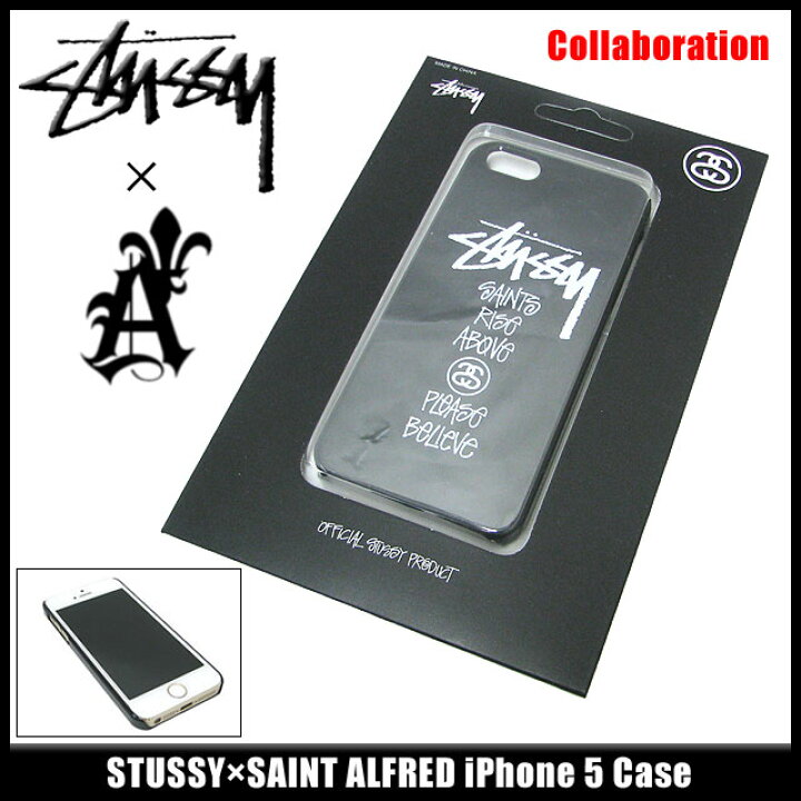 楽天市場 ステューシー Stussy Saint Alfred Iphone 5 ケース コラボ Stussy Case アイフォンケース Iphoneケース セイント アルフレッド Wネーム メンズ 男性用 Stussy Stussy ストゥーシー スチューシー 小物 Ice Filed Icefield Ice Field アイスフィールド