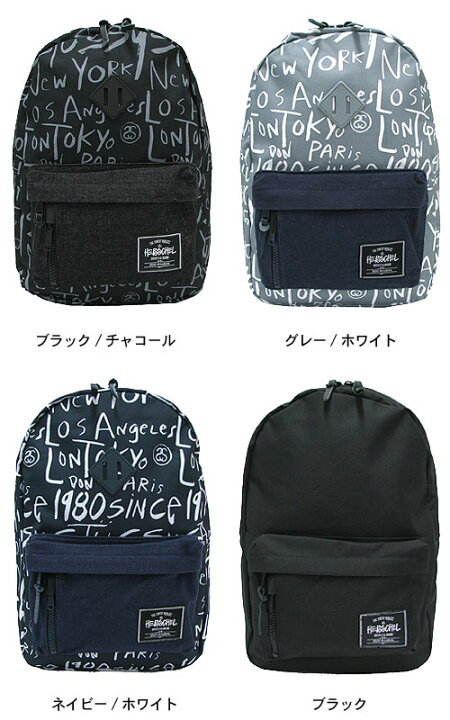 楽天市場】ステューシー STUSSY×Herschel Cities バックパック コラボ 