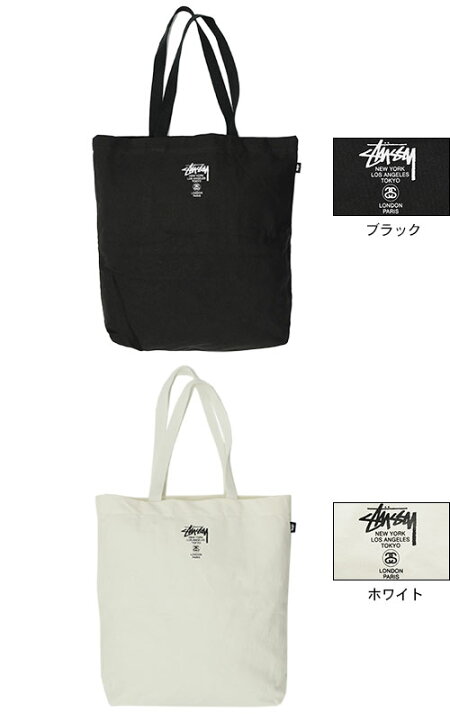 楽天市場】ステューシー STUSSY トートバッグ World Tour SU16 Canvas 