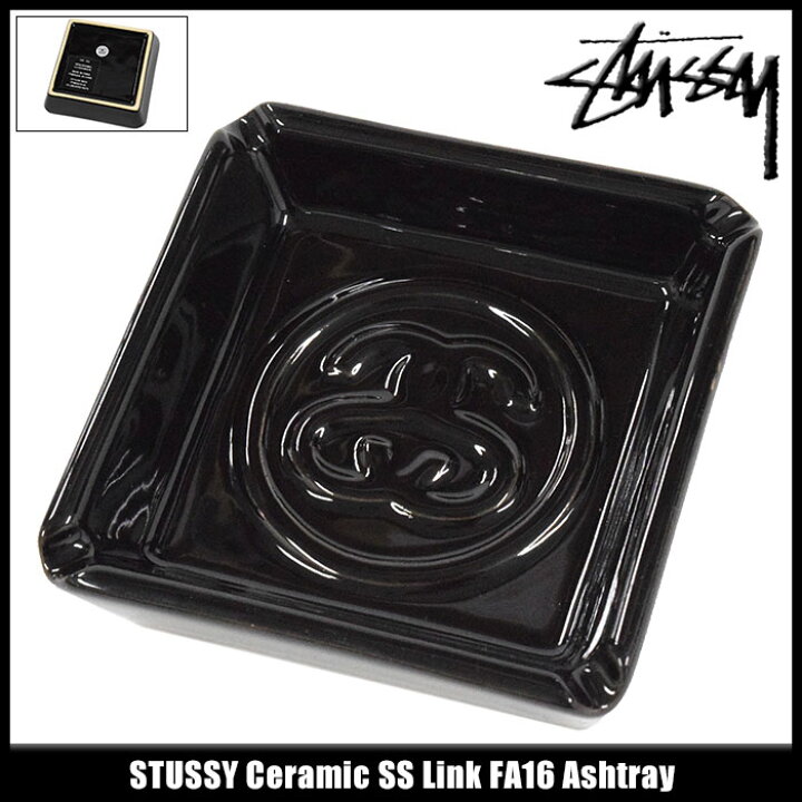 楽天市場】ステューシー STUSSY 灰皿 Ceramic SS Link FA16(stussy 
