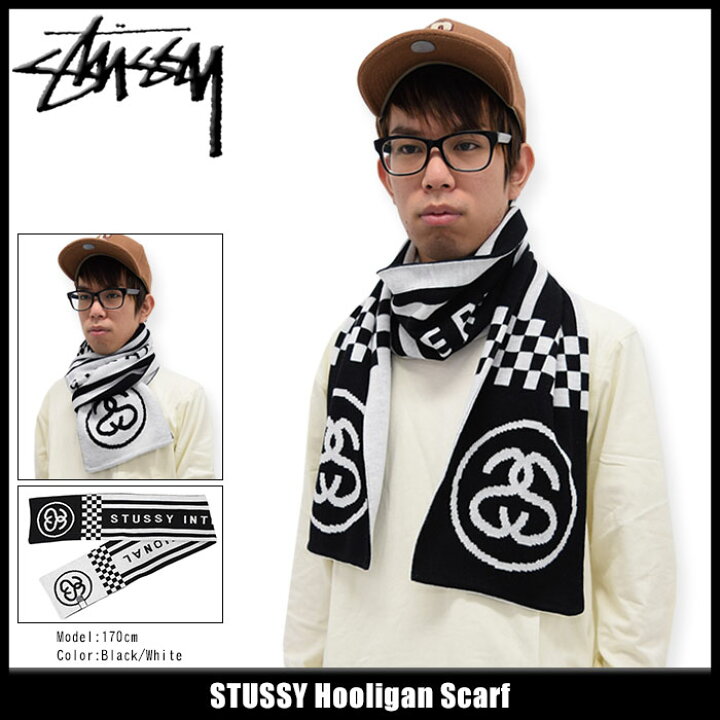 楽天市場】ステューシー STUSSY マフラー メンズ Hooligan(stussy 