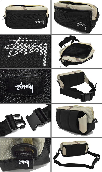 楽天市場】ステューシー STUSSY ウエストバッグ Stock Desert Camo 
