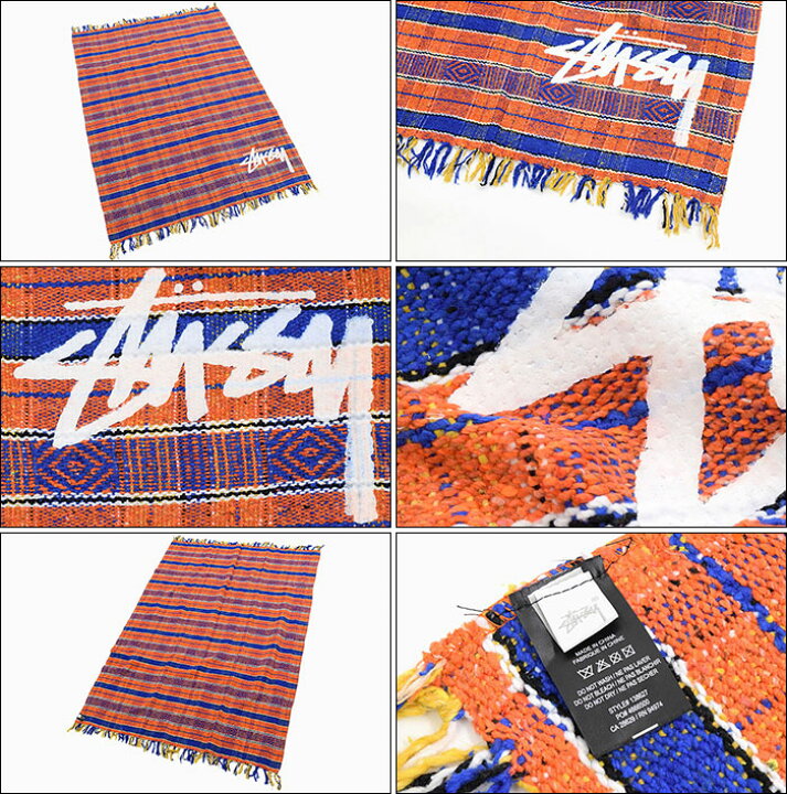 楽天市場】ステューシー STUSSY ブランケット Baja Surf(stussy 