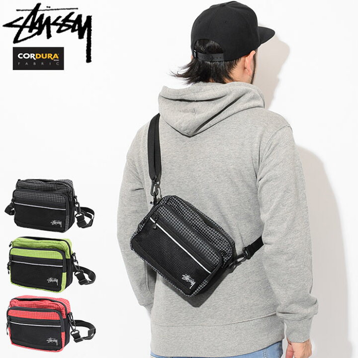 楽天市場】ステューシー STUSSY ショルダーバッグ Ripstop Nylon  