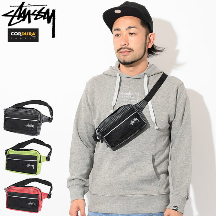 楽天市場】ステューシー STUSSY ウエストバッグ Ripstop Nylon 