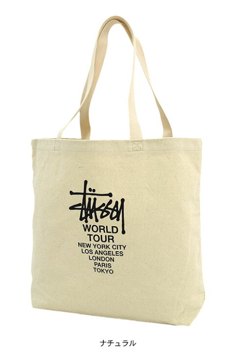 楽天市場】ステューシー STUSSY トートバッグ Canvas Tour(stussy tote 