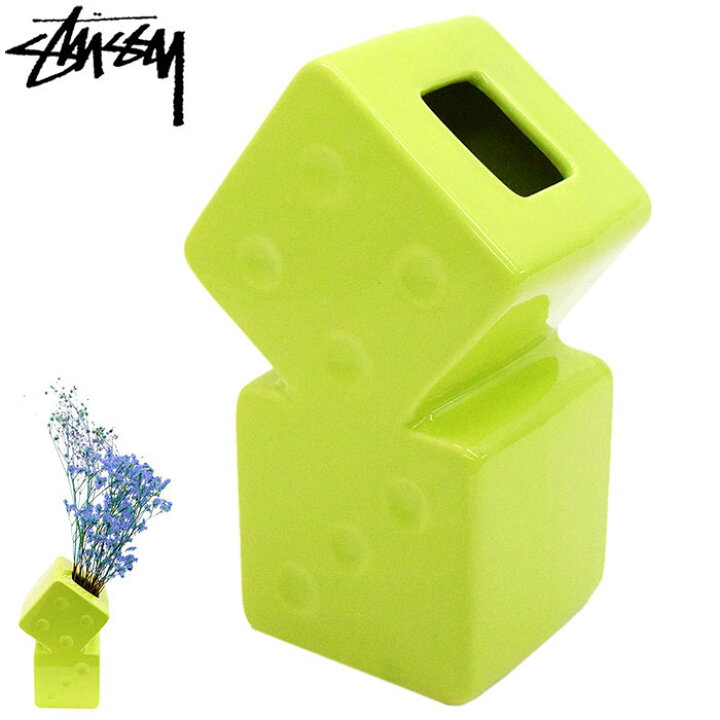楽天市場】ステューシー STUSSY 花瓶 Ceramic Dice ( stussy vase 花器 