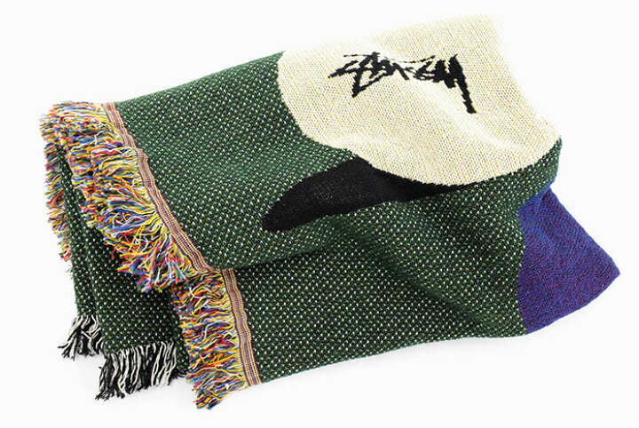 楽天市場】ステューシー STUSSY ブランケット Billiards Tapestry 
