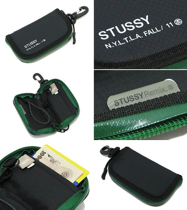 楽天市場】ステューシー STUSSY Remix キーケース(stussy key case 