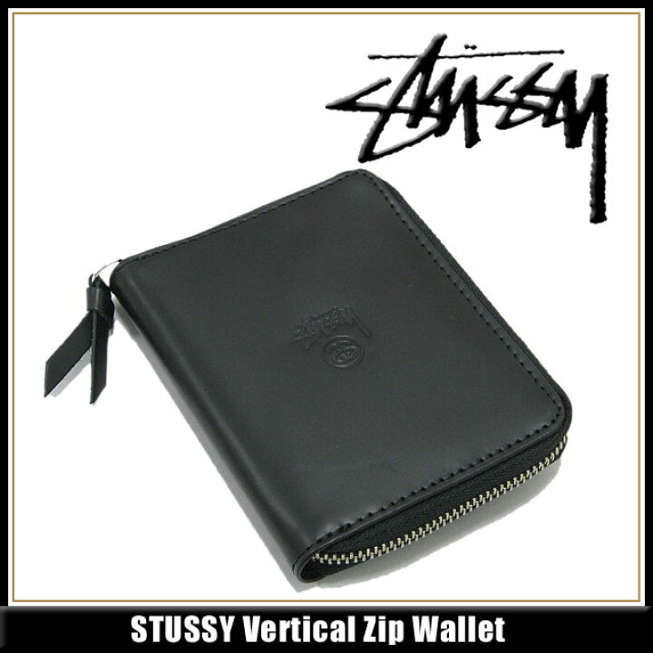 楽天市場 ステューシー Stussy Vertical Zip ウォレット Stussy Wallet 財布 メンズ 男性用 スチューシー 小物 Ice Filed Icefield Ice Field アイスフィールド