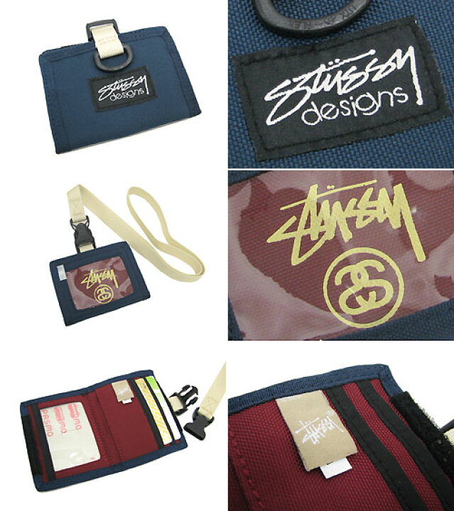 楽天市場】ステューシー STUSSY Quick ID ウォレット(stussy wallet 