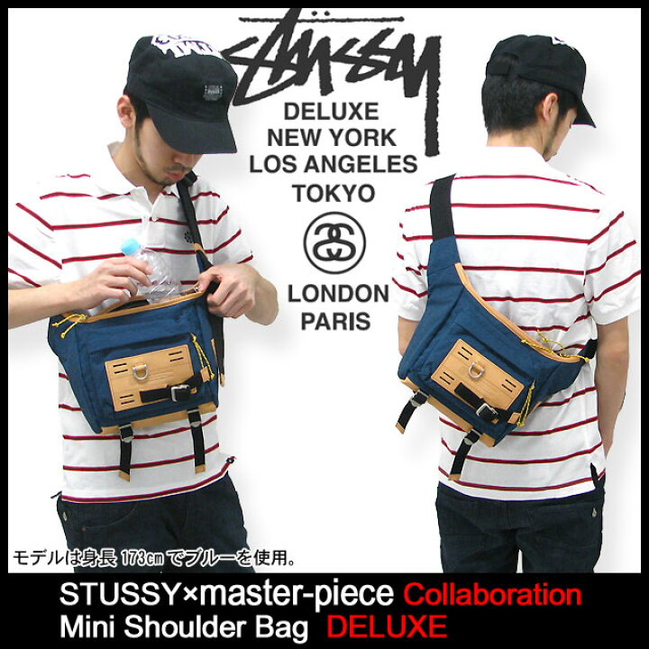 楽天市場】ステューシー STUSSY×master-piece Mini Shoulder バッグ 