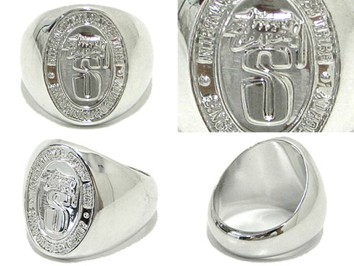 楽天市場】ステューシー STUSSY Big S リング(stussy ring 指輪 メンズ 