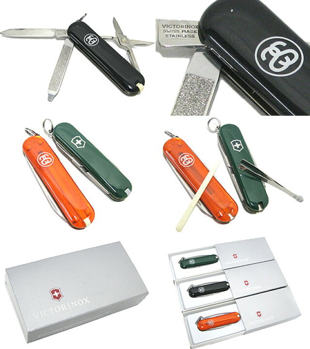 楽天市場】ステューシー STUSSY×VICTORINOX SS Link Pocket ナイフ 