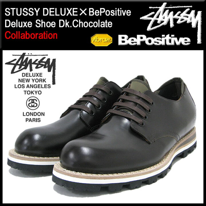 楽天市場】ステューシー STUSSY×BePositive デラックス シューズ 