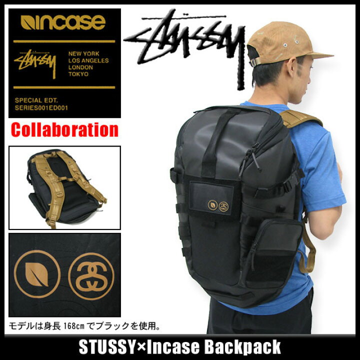 楽天市場】ステューシー STUSSY×Incase バックパック コラボ(stussy 