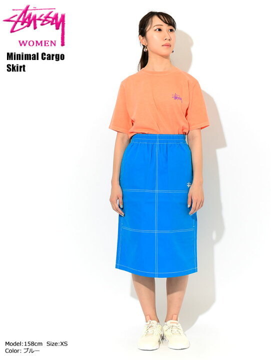 楽天市場】ステューシー STUSSY スカート レディース WOMEN Minimal  