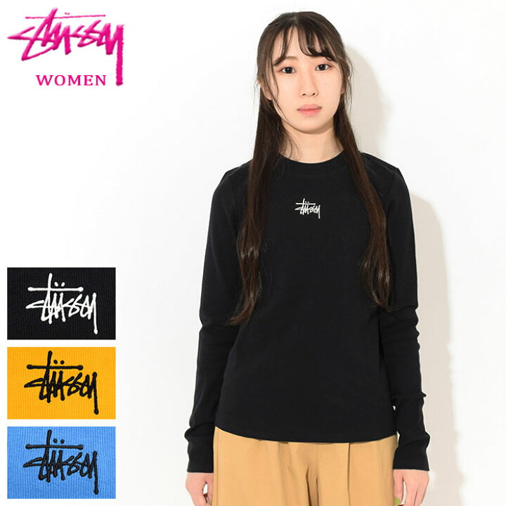 楽天市場】ステューシー STUSSY Tシャツ 長袖 レディース WOMEN Baby  