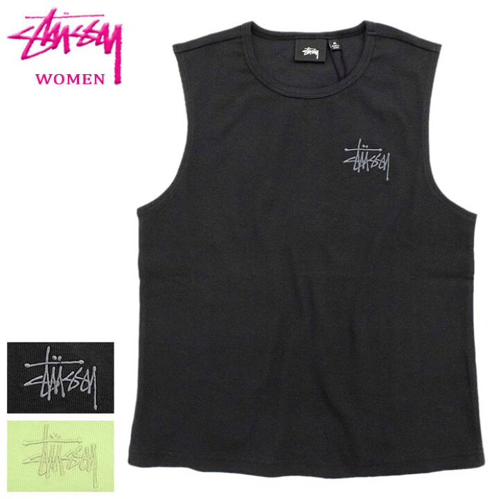 楽天市場】ステューシー STUSSY Tシャツ ノースリーブ レディース 