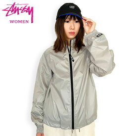 ステューシー STUSSY ジャケット レディース WOMEN Langley Shiny Zip ( stussy jkt ウィンドブレーカー JACKET アウター ガールズ ウーマンズ レディス ladies Ladys 女性用 215100 USAモデル 正規 品 ストゥーシー スチューシー )