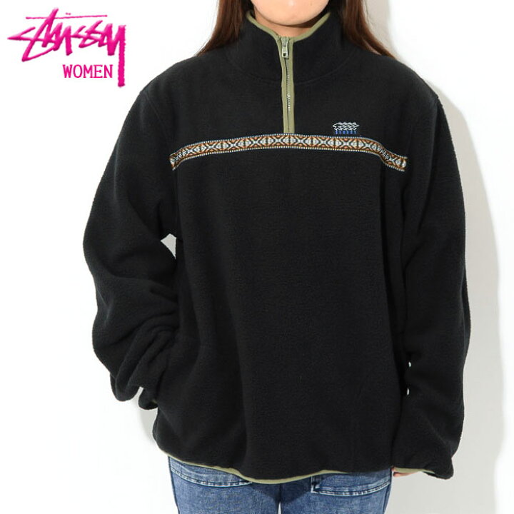 楽天市場 ステューシー Stussy ジャケット レディース Women Summit Half Zip Polar Fleece Stussy Jkt フリース Jacket アウター ガールズ ウーマンズ レディス Ladies Ladys 女性用 2180 Usaモデル 正規 品 ストゥーシー スチューシー Ice Field アイス