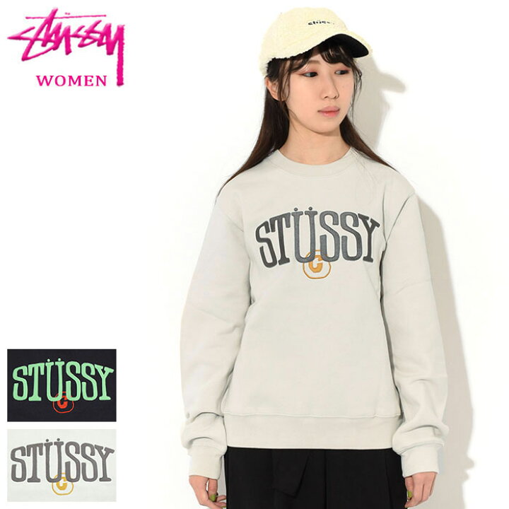 楽天市場】ステューシー STUSSY トレーナー レディース WOMEN C Fleece  