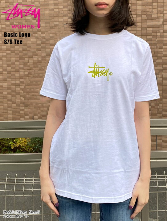 楽天市場 ステューシー Stussy Tシャツ 半袖 レディース Women Basic Logo Stussy Tee ティーシャツ T Shirts カットソー トップス ガールズ ウーマンズ ウィメンズ Ladys Womens 女性用 Usaモデル 正規 品 ストゥーシー スチューシー M便 1 1 Ice Field