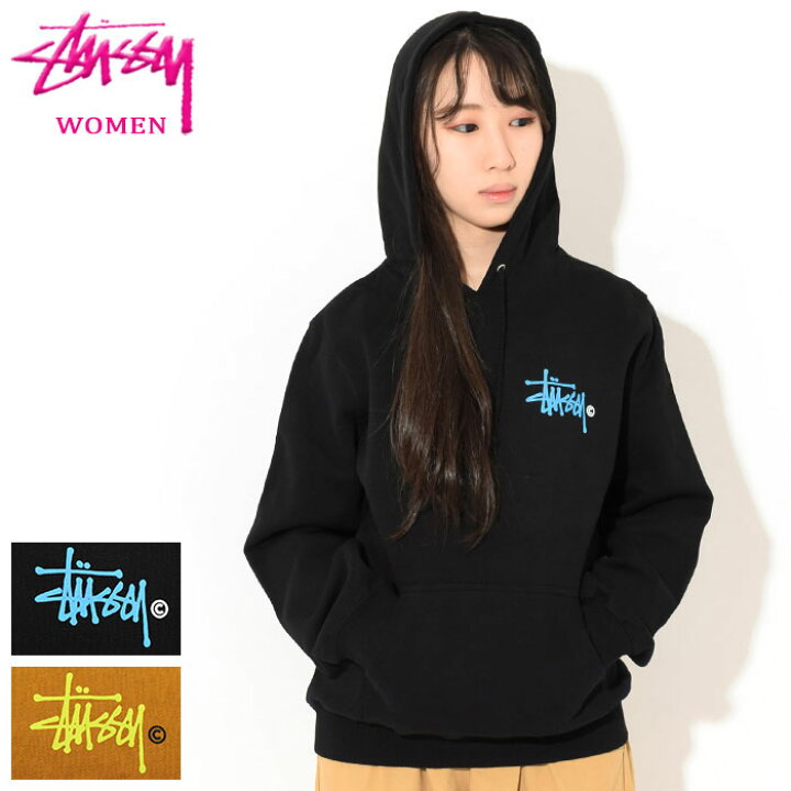 楽天市場】ステューシー STUSSY プルオーバー パーカー レディース 