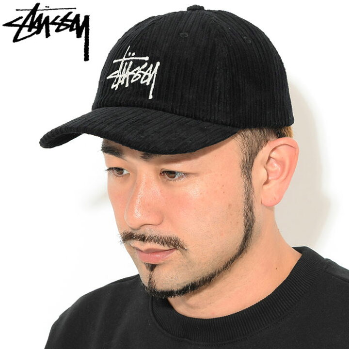 楽天市場】ステューシー STUSSY キャップ 帽子 Corduroy Big Logo Low 
