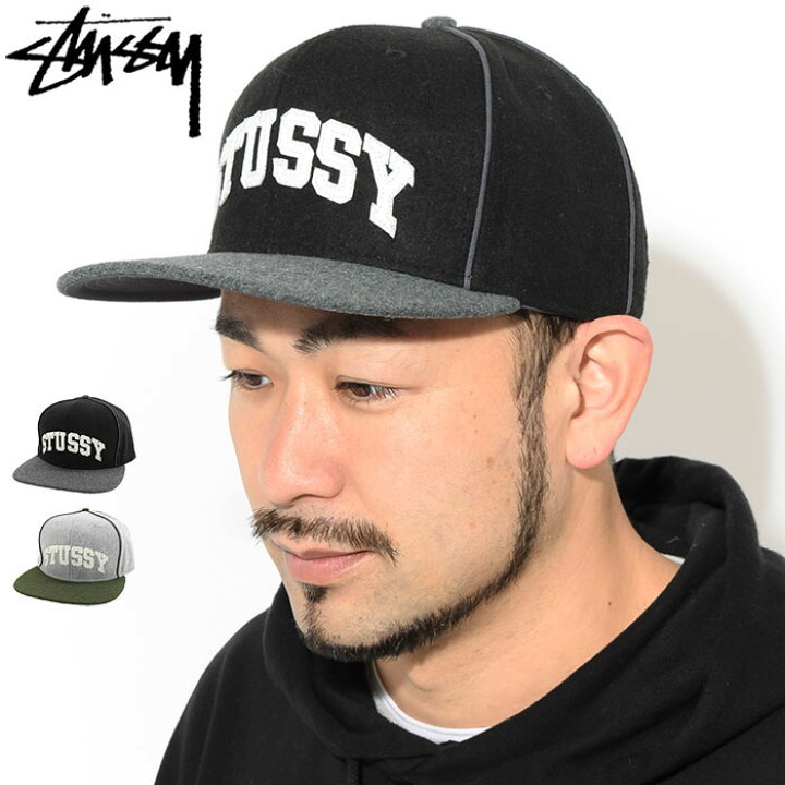 楽天市場】ステューシー STUSSY キャップ 帽子 Melton Piped Arch 