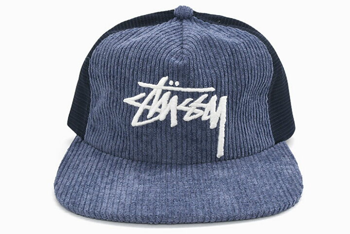 楽天市場】ステューシー STUSSY キャップ 帽子 Corduroy Trucker Cap 