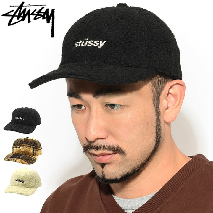 楽天市場】ステューシー STUSSY キャップ 帽子 Sherpa Fleece Low Pro 