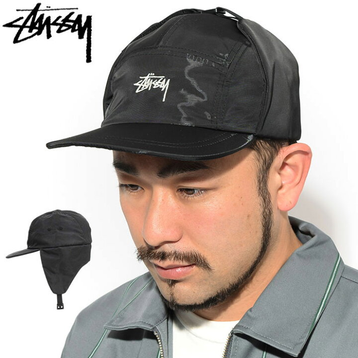楽天市場】ステューシー STUSSY キャップ 帽子 Stock Ear Flap Camp 