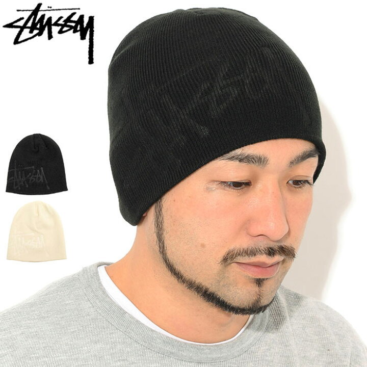 楽天市場】ステューシー STUSSY ニット帽 Debossed Stock Logo 