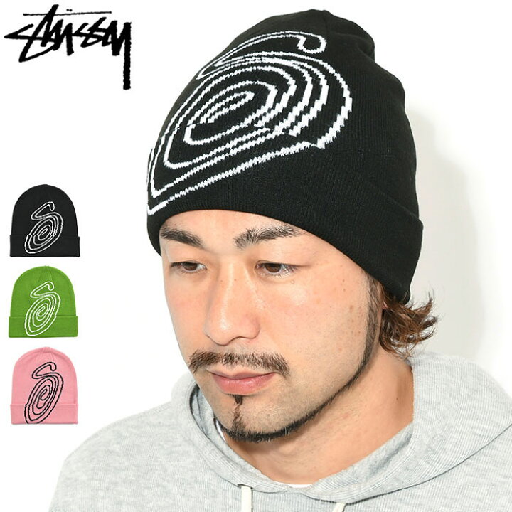 楽天市場】ステューシー STUSSY ニット帽 Swirl S Cuff ( stussy  