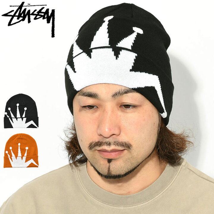 楽天市場】ステューシー STUSSY ニット帽 Crown Jacquard Cuff 