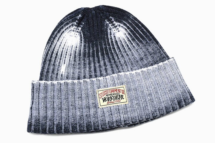 楽天市場】ステューシー STUSSY ニット帽 Workgear Spray Cuff  