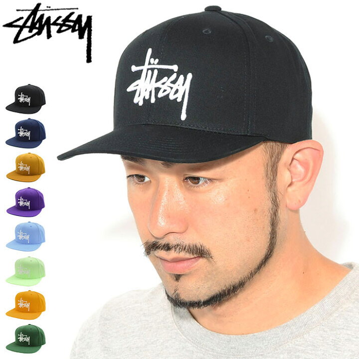 楽天市場】ステューシー STUSSY キャップ 帽子 Basic Stock Snapback 