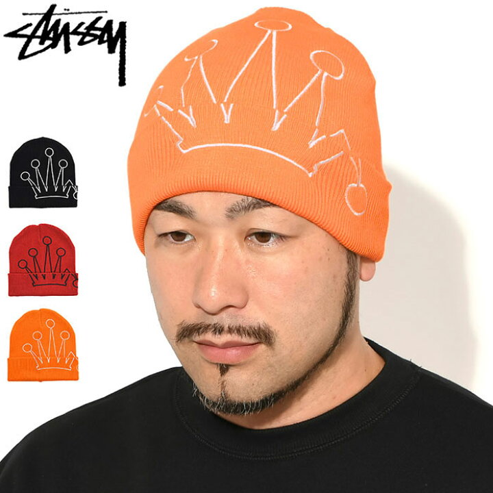 楽天市場】ステューシー STUSSY ニット帽 Crown Cuff ( stussy beanie 